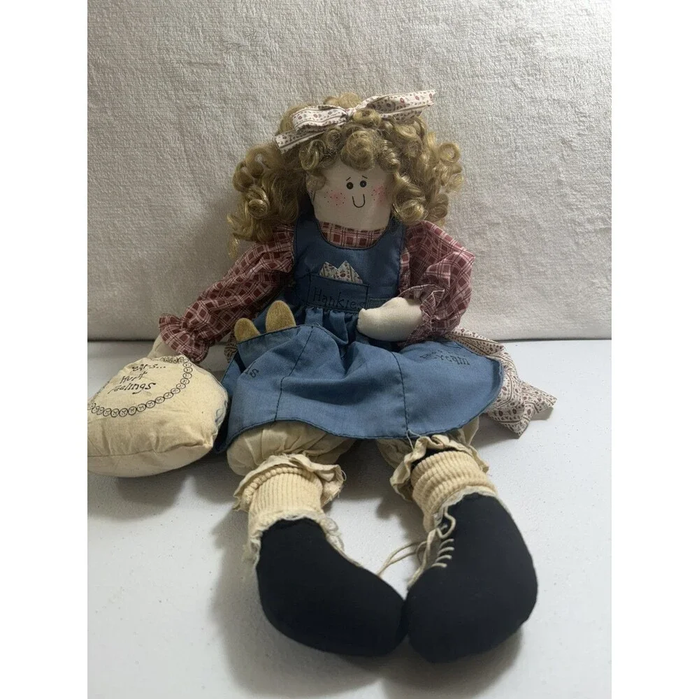 Vintage‎ House of Lloyd 1997 Mom's Fix It Shop Boo Boo Rag Doll - 18